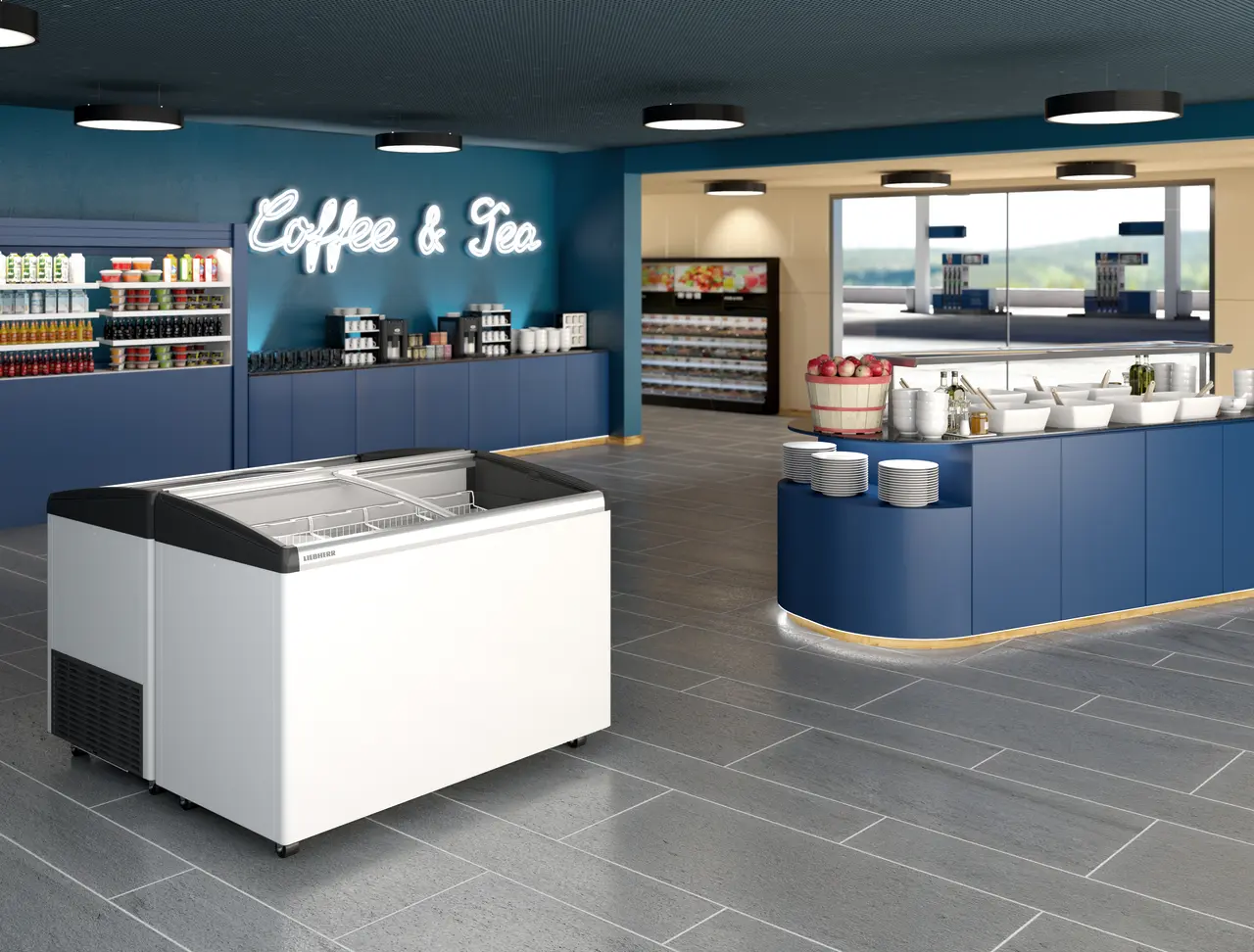 EFI 4453 Zamrażarka skrzyniowa do lodów - Liebherr